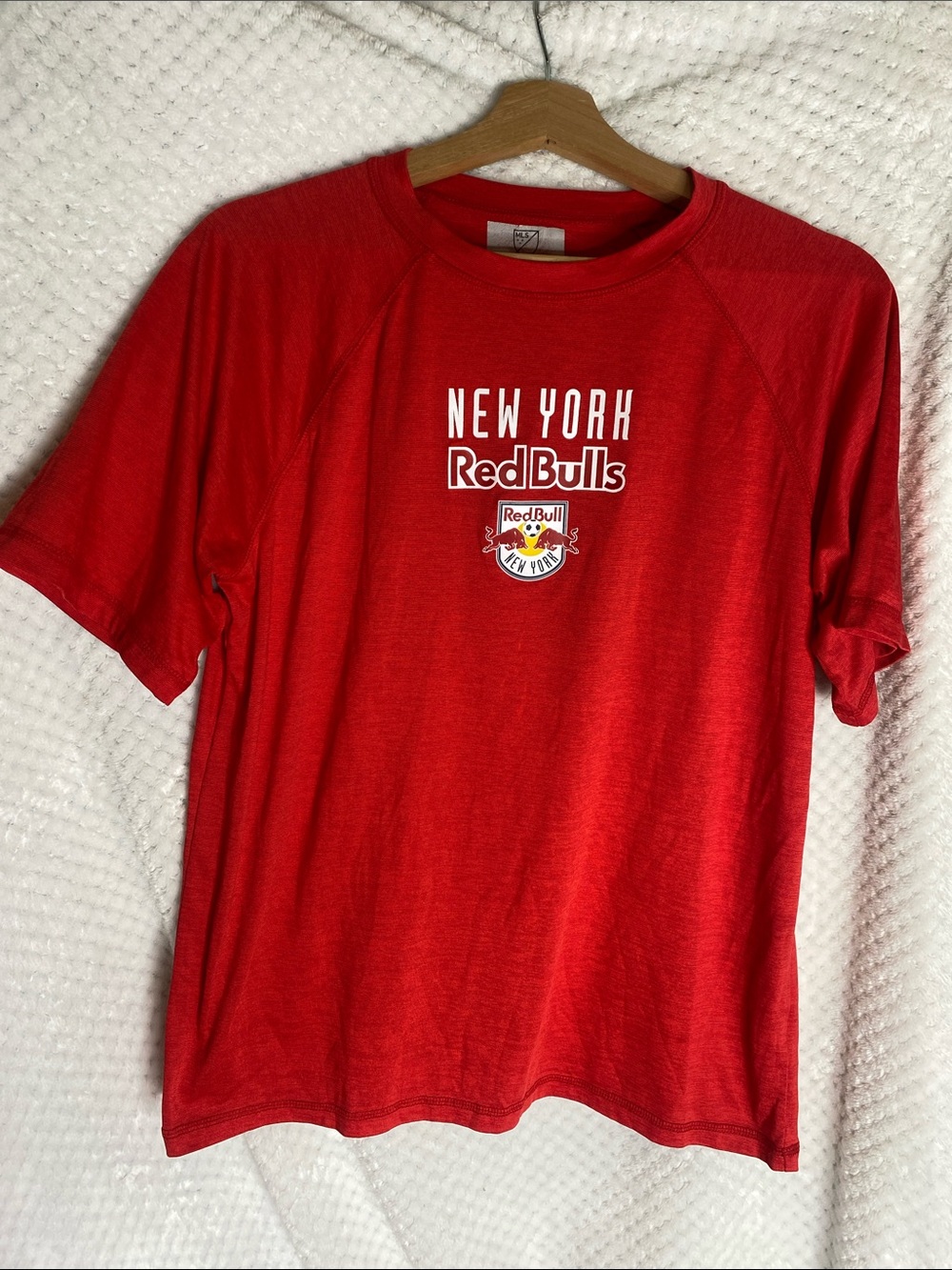 Fanatics Red New York Red Bulls Short Sleeve Tee